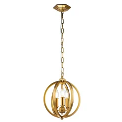 Lampa wisząca Corinne (FE-CORINNE-3P-S-BB) - Elstead Lighting