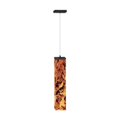 Lampa wisząca 6614 Marble Stone 606R 25W 3000K 6 x 6 x 50 cm (Abigali-MPLS-6614-606R)