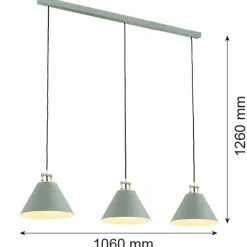 Lampa wisząca 3 pł. ORTE (6177) - Argon