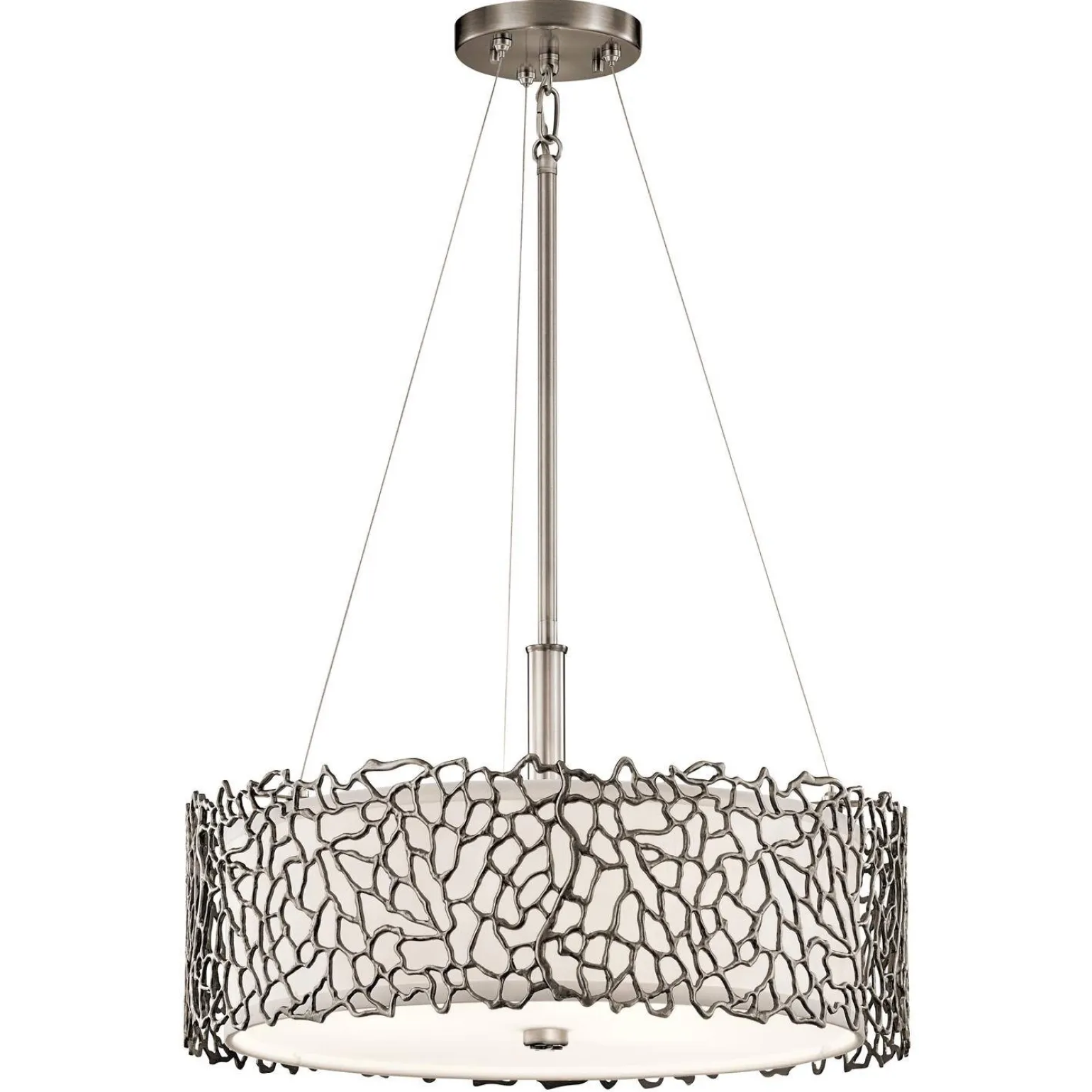 Lampa wisząca Silver Coral (KL-SILVER-CORAL-P-A) - Elstead Lighting