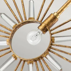 Lampa wisząca Sun King (GN-SUN-KING-P-G) - Elstead Lighting