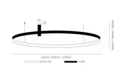 Lampa Wisząca AGARI (1342) - Shilo