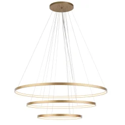 Lampa wisząca Agari Multi 3 117-87-57 - Złota (1170 mm) 3000K (5420) - Shilo