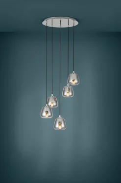 Lampa wisząca ALBARINO chrom (39668) - EGLO