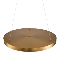 Lampa wisząca ALCHEMY LED złoty alabaster 60 cm (ST-MD2407) - Step into Design