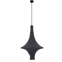 Lampa wisząca Alda M - Czarna (420 mm) (5112) - Shilo