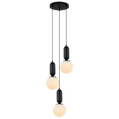 Lampa Wisząca Aldeva (PND-02340-3S-BK) - Italux