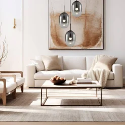 Lampa wisząca ALIAS BLACK 3 koło (ML0320) - Milagro