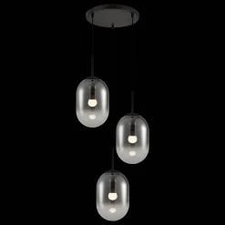 Lampa wisząca ALIAS BLACK 3 koło (ML0320) - Milagro