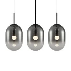 Lampa wisząca ALIAS BLACK 3 listwa (ML0321) - Milagro