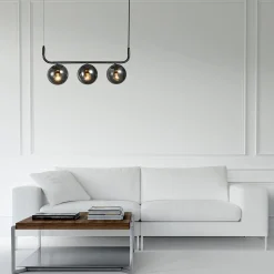 Lampa wisząca Alisa 3 smoked (LP-005/3L BK) - Light Prestige