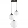Lampa wisząca ALUR 2 kolor Inox (11144320) - KASPA
