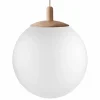 Lampa wisząca ALUR WOOD L kolor Drewno (11150119) - KASPA