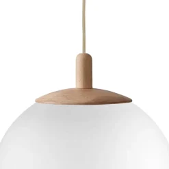 Lampa wisząca ALUR WOOD L kolor Drewno (11150119) - KASPA