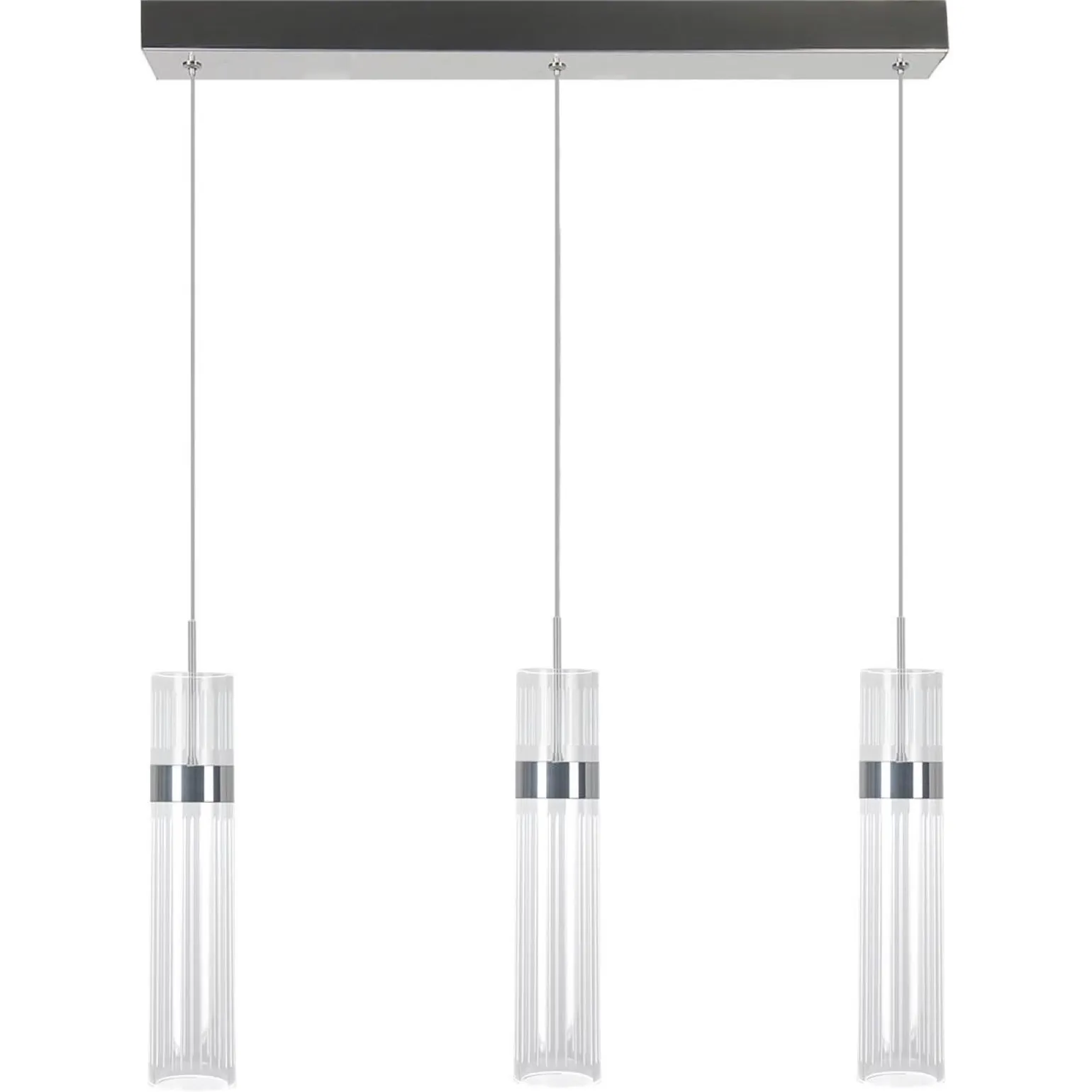 Lampa wisząca Ambiente 3 LED CCT chrom (LP-1510/3L CH) - Light Prestige