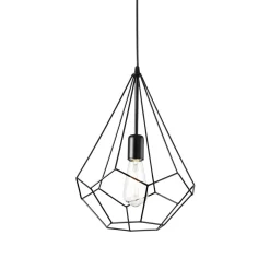 Lampa wisząca Ampolla kol. czarny (148175) Ideal Lux - żyrandol