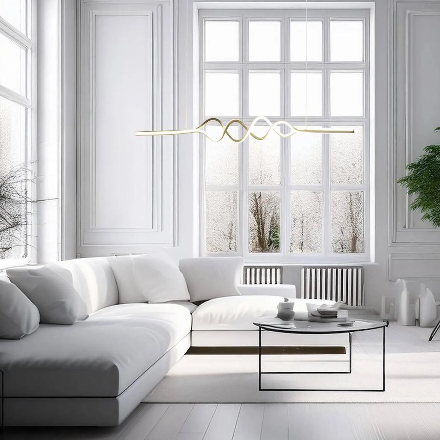 Lampa wisząca ANCONA 36W LED 4000K (ML1575) - Milagro