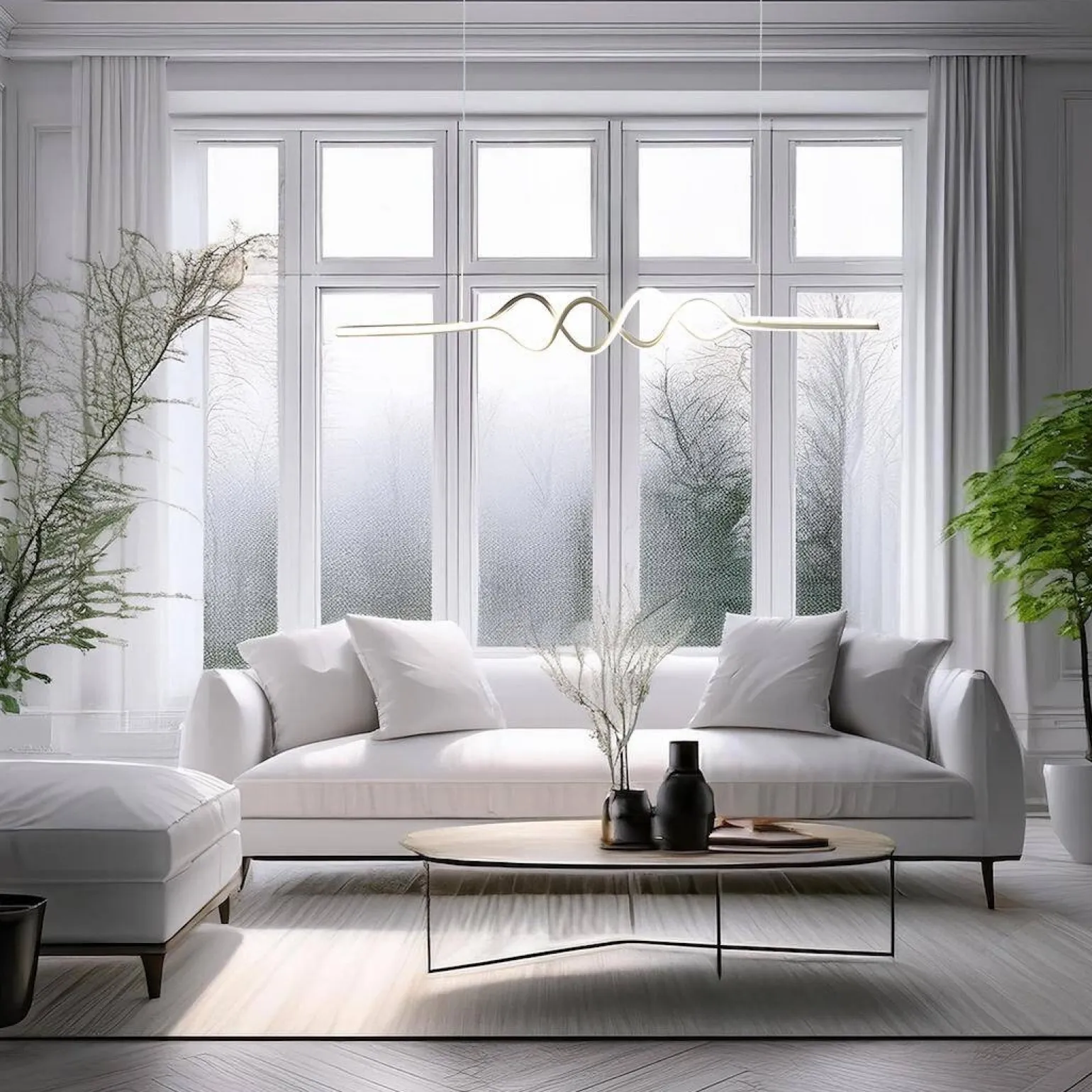 Lampa wisząca ANCONA 36W LED 4000K (ML1575) - Milagro