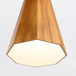Lampa wisząca Angular (QN-ANGULAR-P-S-TEAK) - Quintiesse