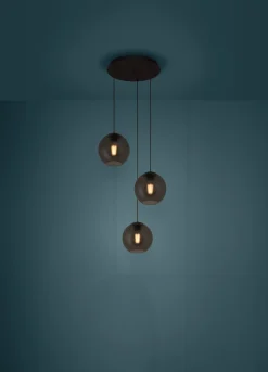 Lampa wisząca ARANGONA czarna (390213) - EGLO