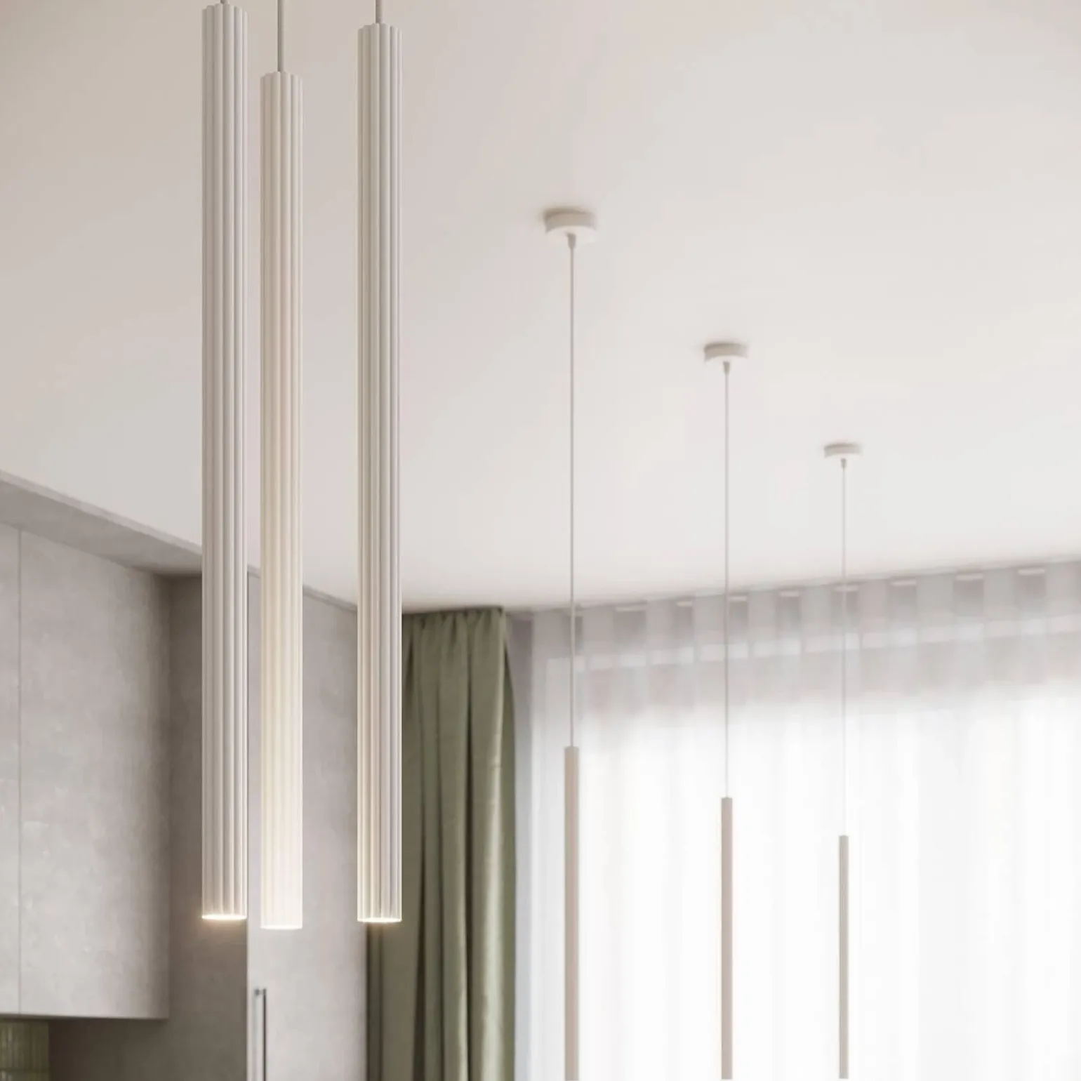 Lampa wisząca ARCHE 3P biała (SL.1340) - Sollux Lighting