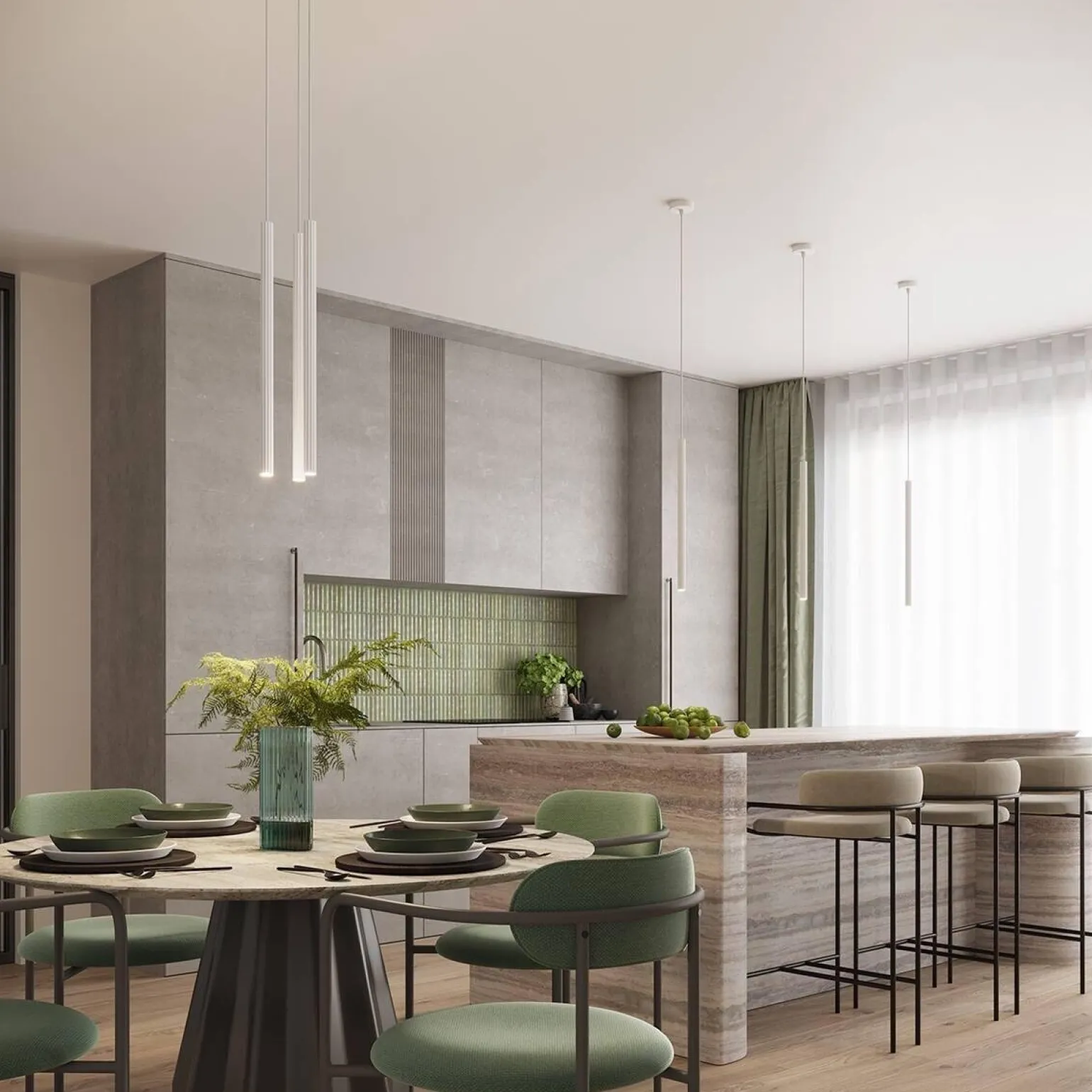 Lampa wisząca ARCHE 3P biała (SL.1340) - Sollux Lighting