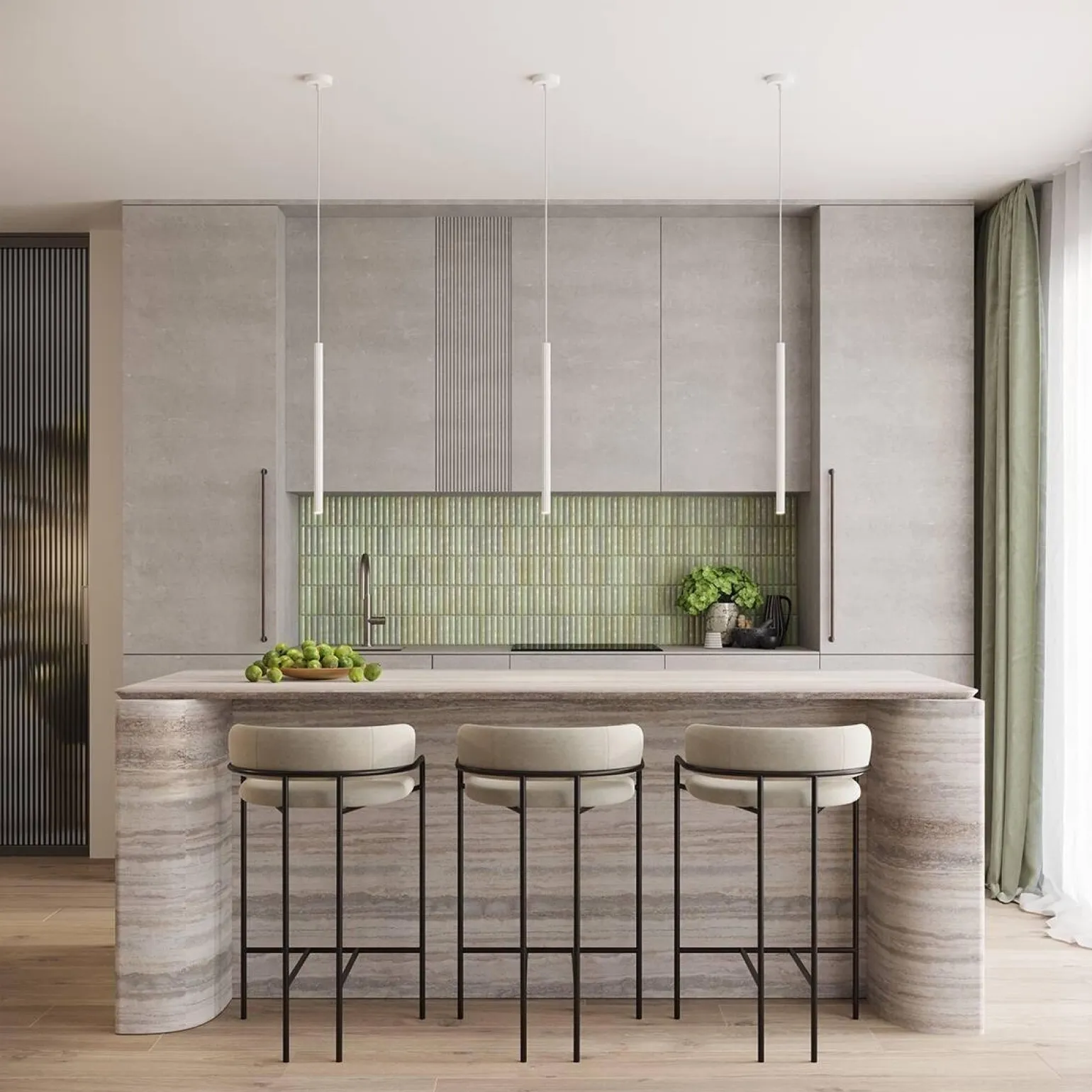 Lampa wisząca ARCHE 3P biała (SL.1340) - Sollux Lighting