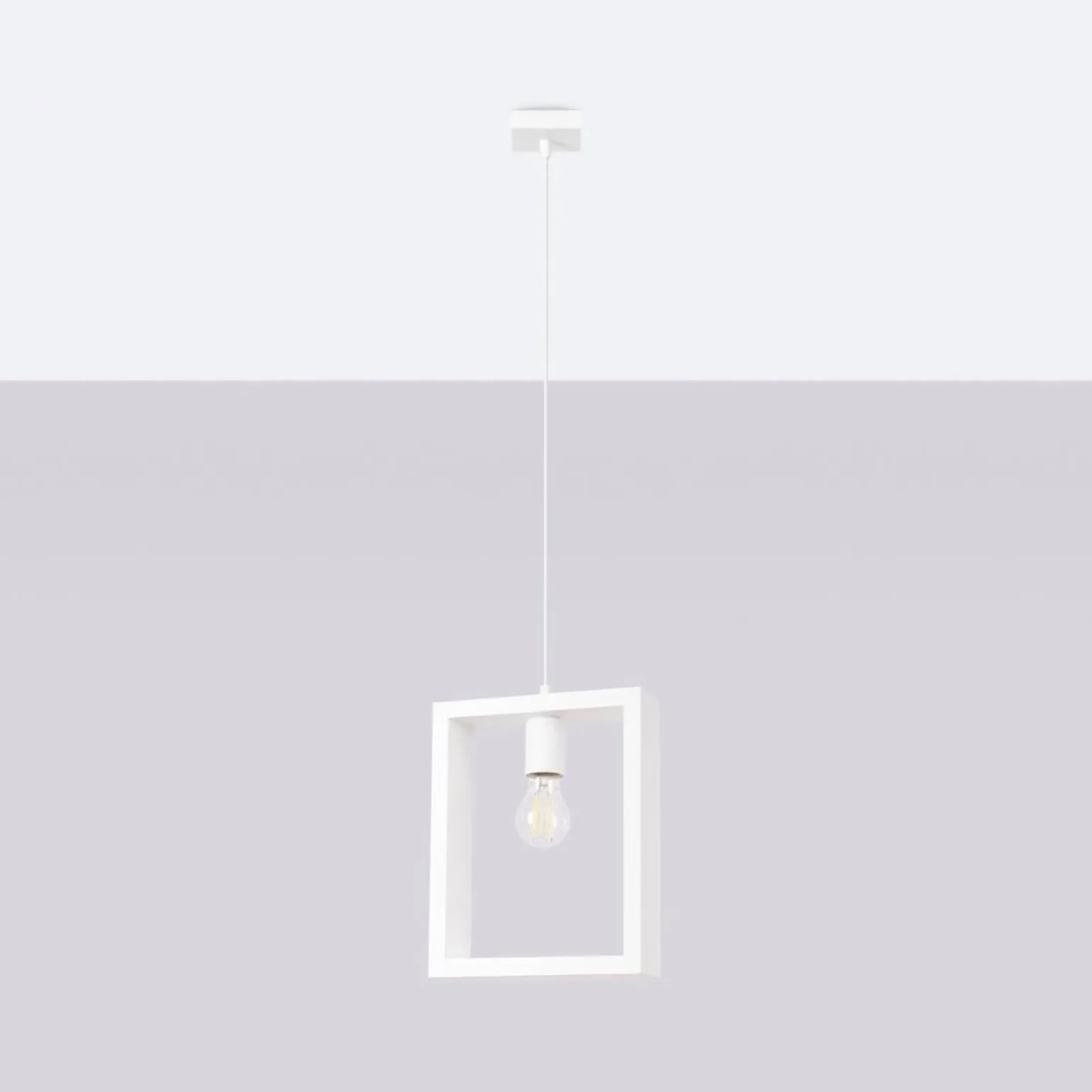 Lampa wisząca ARIES biała (SL.1312) - Sollux Lighting