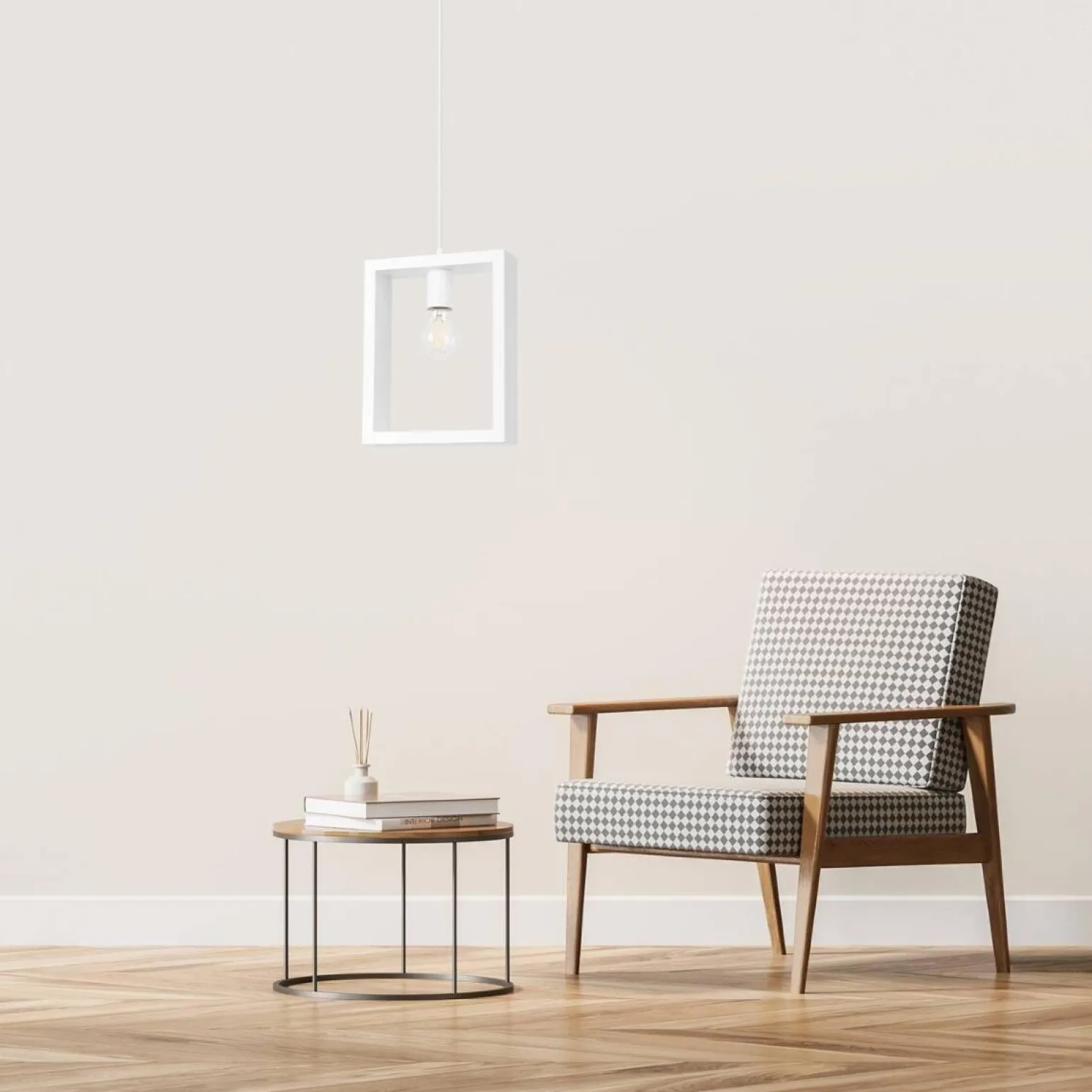 Lampa wisząca ARIES biała (SL.1312) - Sollux Lighting