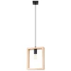 Lampa wisząca ARIES naturalne drewno (SL.1310) - Sollux Lighting