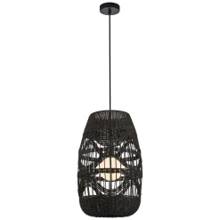 Lampa wisząca ARONA BLACK 1xG9 fi 250 (ML0354) - Milagro