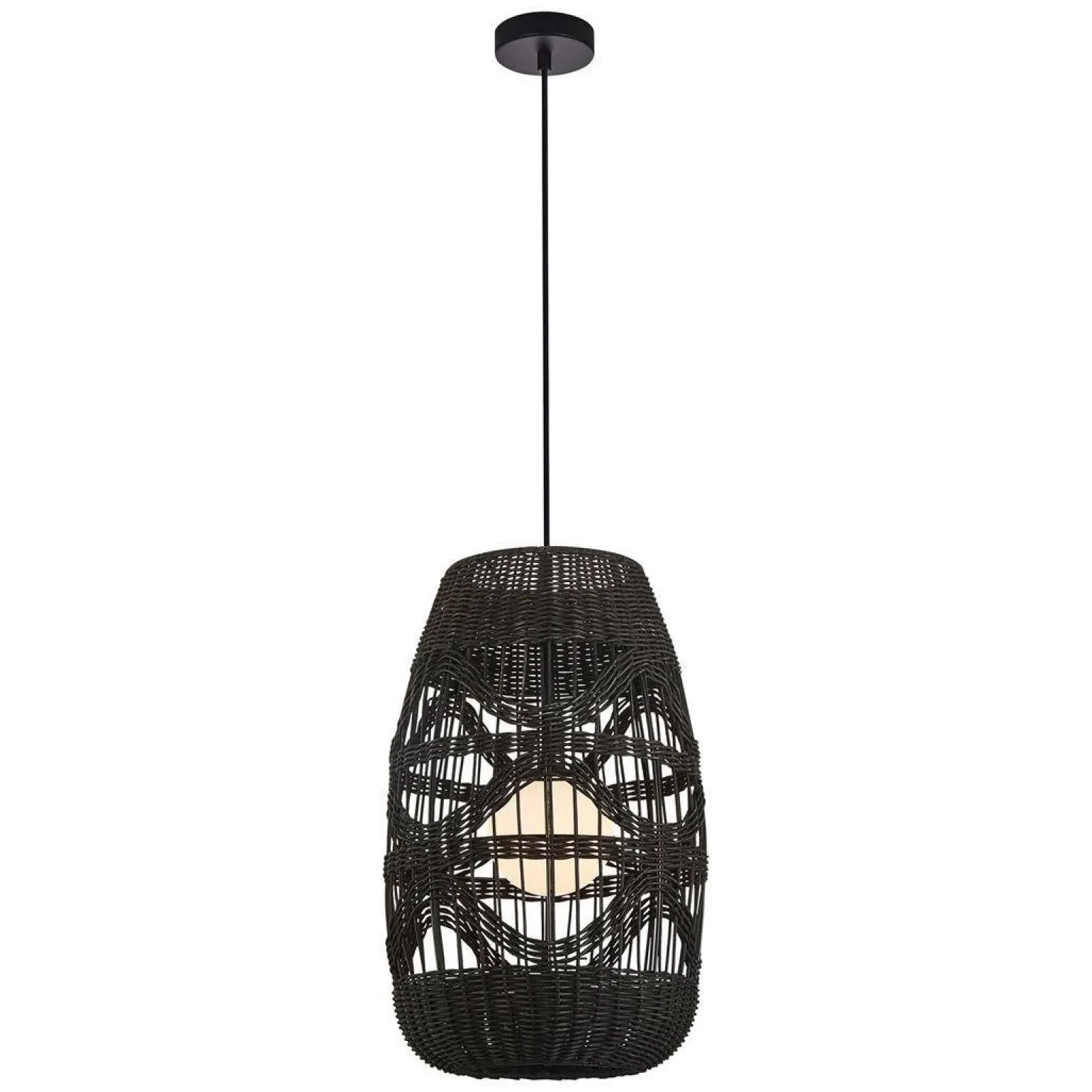 Lampa wisząca ARONA BLACK 1xG9 fi 250 (ML0354) - Milagro