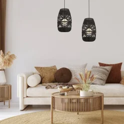 Lampa wisząca ARONA BLACK 1xG9 fi 250 (ML0354) - Milagro