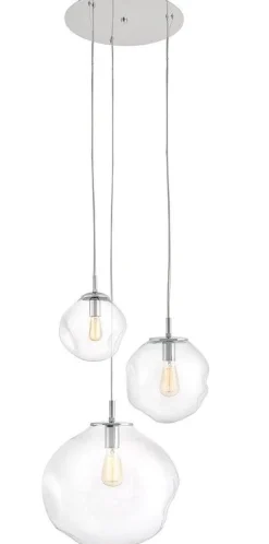 Lampa wisząca AVIA 3 chrom (10414309) KASPA