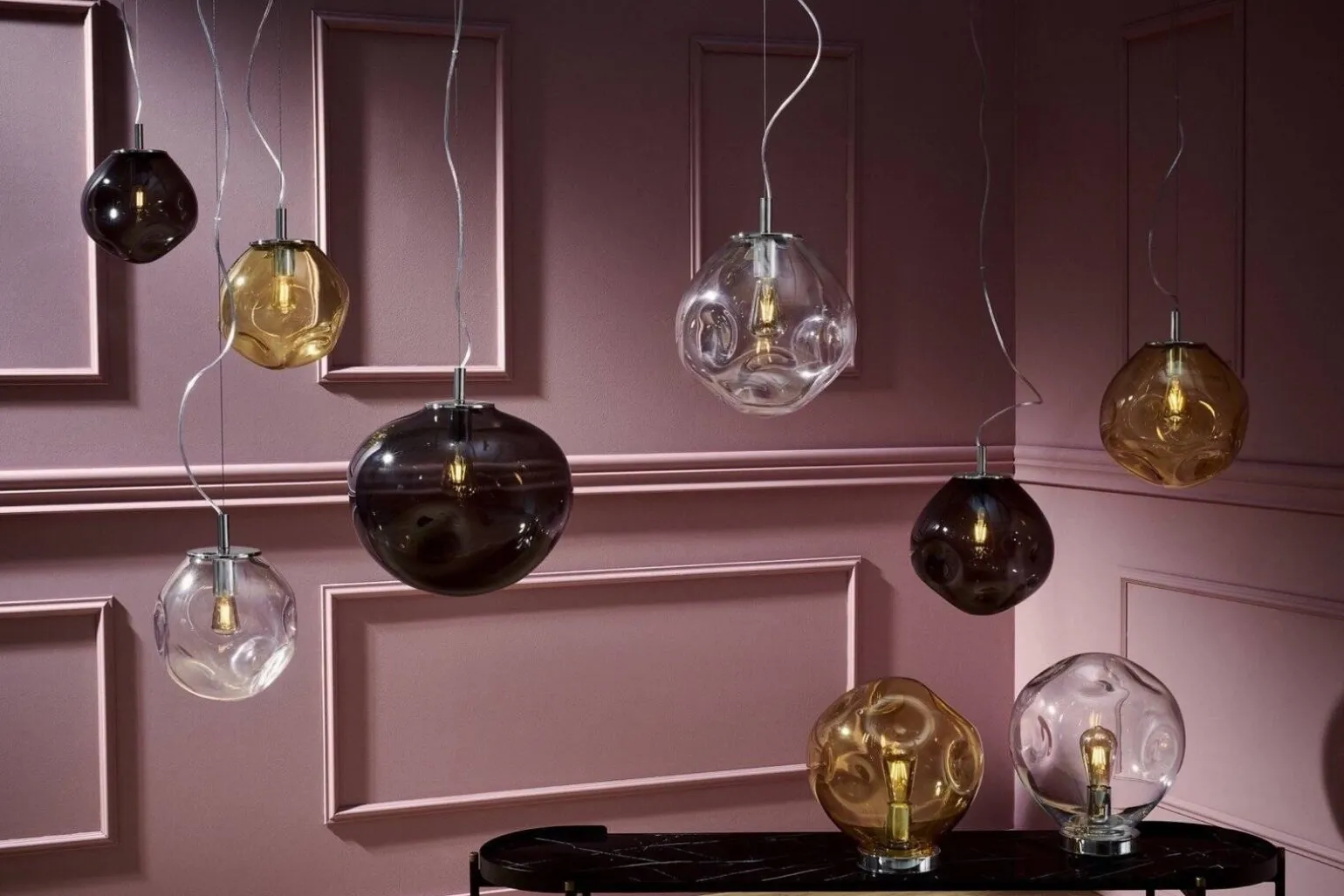 Lampa wisząca AVIA L (10418115) KASPA - żyrandol