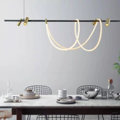 Lampa wisząca BALBO złoto-czarna (2200277L) - Zuma Line