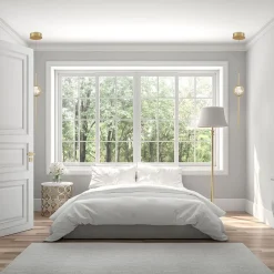 Lampa wisząca Barletta - 1 źródło światła - Szczotkowane złoto (QN-BARLETTA-1P-BG) - Quintiesse