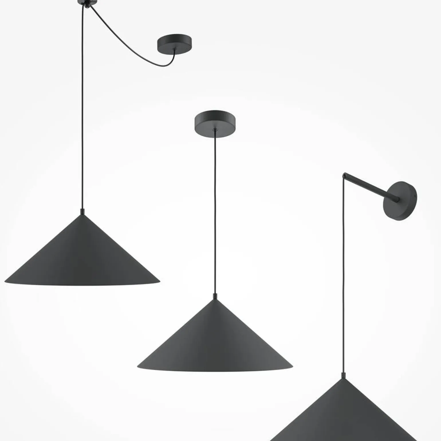 Lampa wisząca Basic colors (MOD167PL-01B) - Maytoni