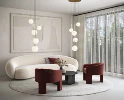 Lampa wisząca Basic form 5 złota (MOD321PL-05G1) - Maytoni