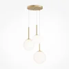 Lampa wisząca Basic form złota 3 (MOD321PL-03G1) - Maytoni