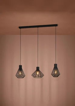 Lampa wisząca BASIDANO czarna (390125) - EGLO