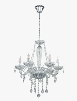 Lampa wisząca BASILANO 1 chrom (39099 - EGLO) - żyrandol