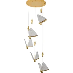 Lampa wisząca BEE LAMP 5 (MP0090-5 gold) - Step into Design