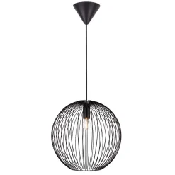 Lampa wisząca BERONI Nordlux E27 60W Metal Czarny