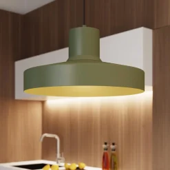Lampa wisząca BILO zielona oliwka (SL.1705) - Sollux Lighting