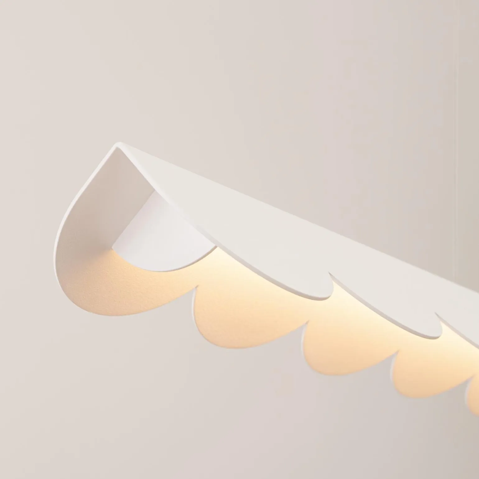 Lampa wisząca BISCUIT biała LED 3000K (TH.467) - Thoro Lighting