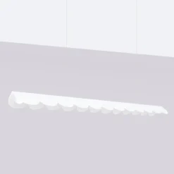 Lampa wisząca BISCUIT biała LED 4000K (TH.533) - Thoro Lighting