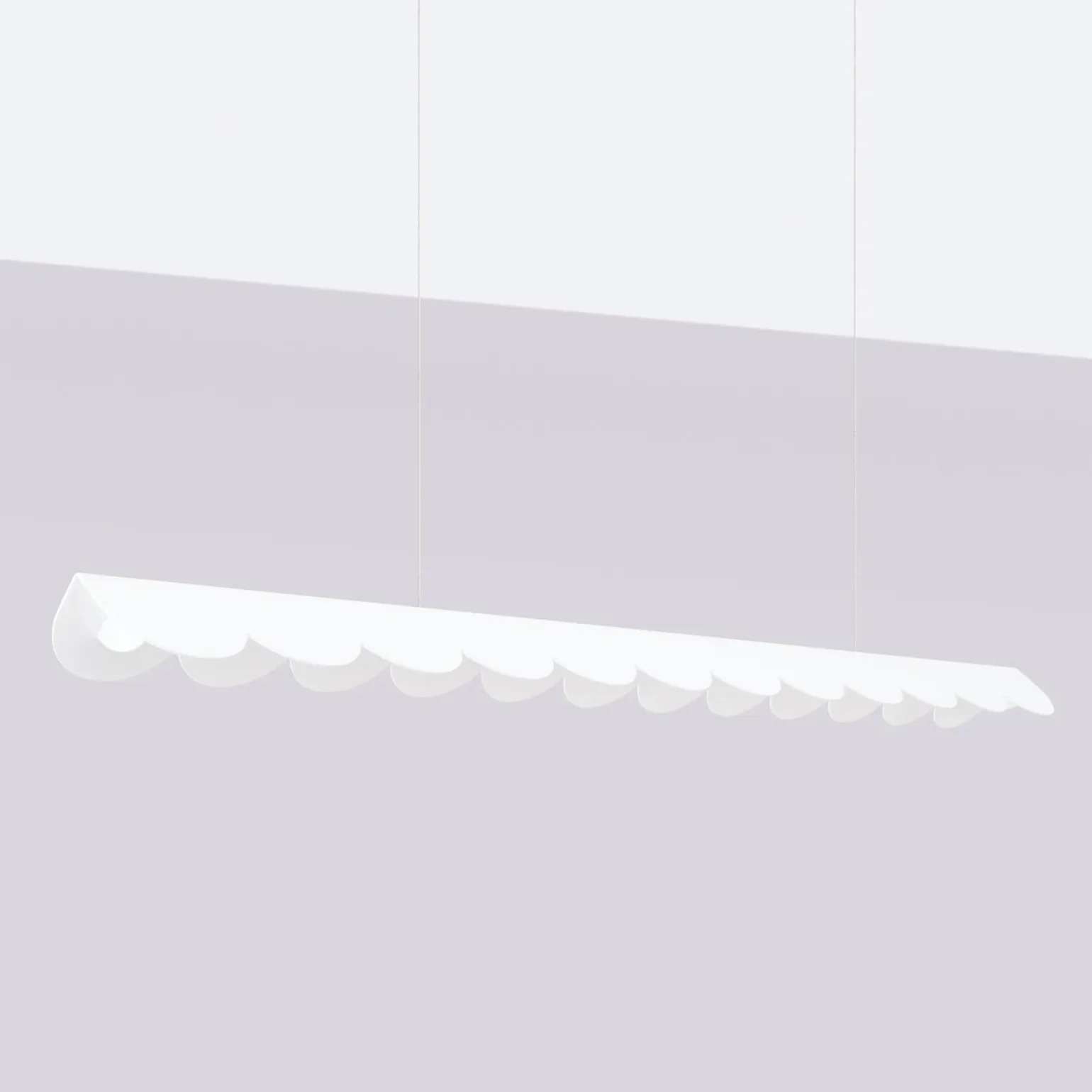 Lampa wisząca BISCUIT biała LED 4000K (TH.533) - Thoro Lighting