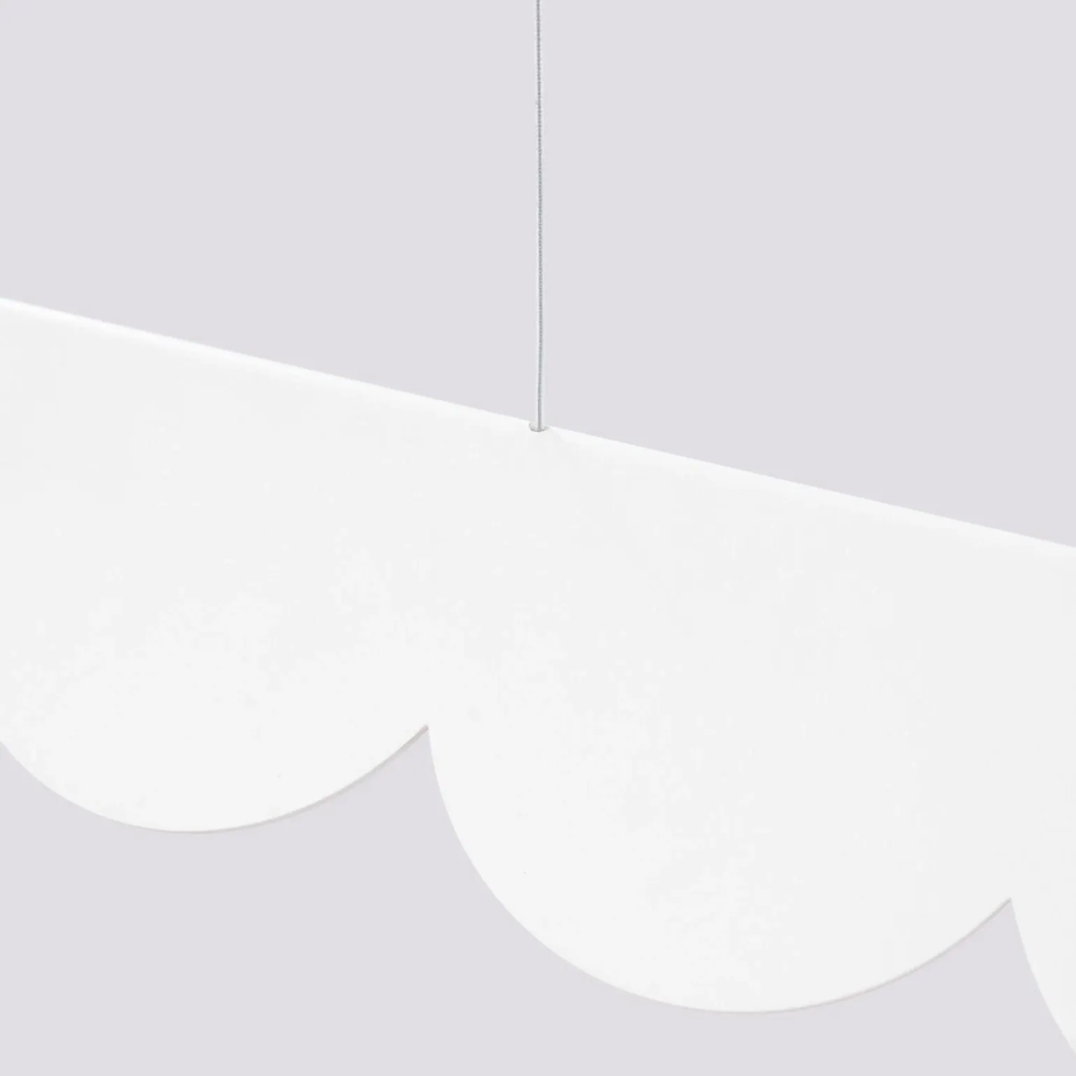 Lampa wisząca BISCUIT biała LED 4000K (TH.533) - Thoro Lighting