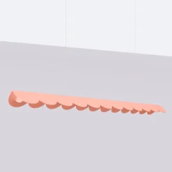 Lampa wisząca BISCUIT brzoskwiniowy LED 3000K (TH.563) - Thoro Lighting